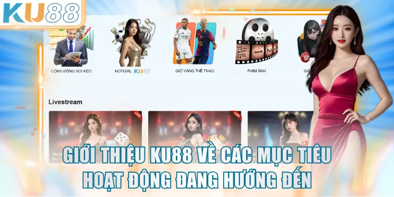 Giới thiệu KU88 về các mục tiêu hoạt động đang hướng đến