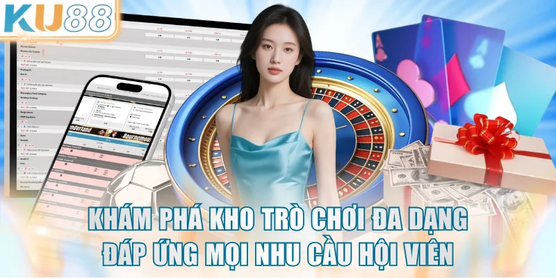 Khám phá kho trò chơi đa dạng đáp ứng mọi nhu cầu hội viên