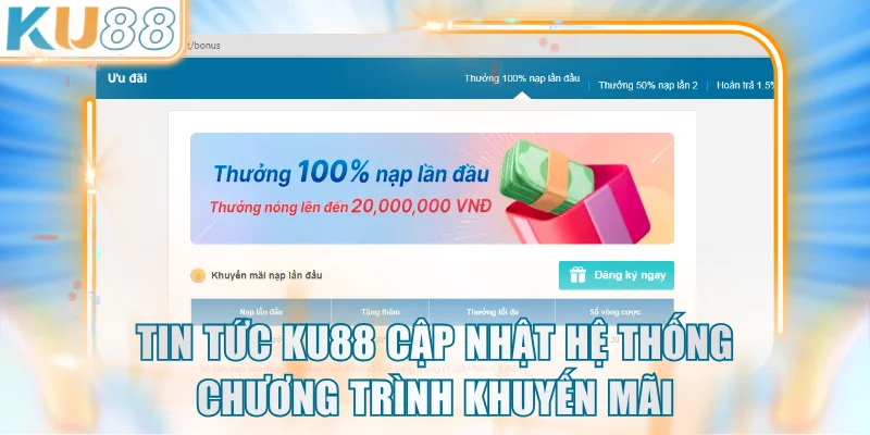 Thông tin về các ưu đãi cập nhật mới mỗi ngày